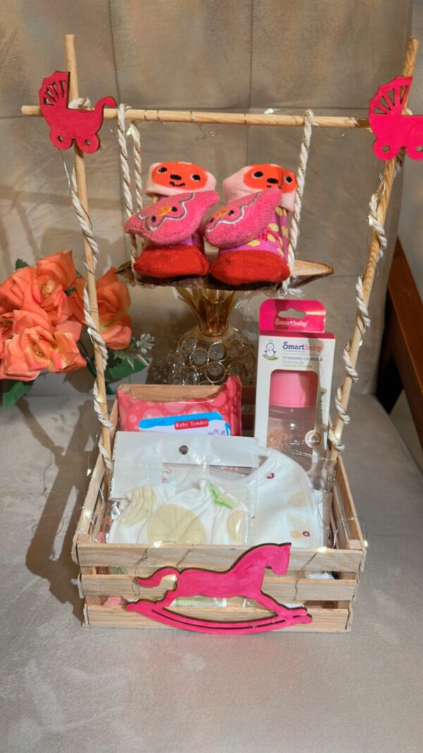 🎀🩷Hermoso Baby Shower Basket 🧺🩷🎀Personalízalo con nuestros accesorios disponibles 🎀🩷🎁 - Image 2