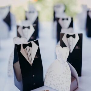 Cajas de dulces de esposo y esposa 👰🏻‍♀️🤵🏻‍♂️🥂
