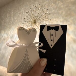 Cajas de dulces de esposo y esposa 👰🏻‍♀️🤵🏻‍♂️🥂