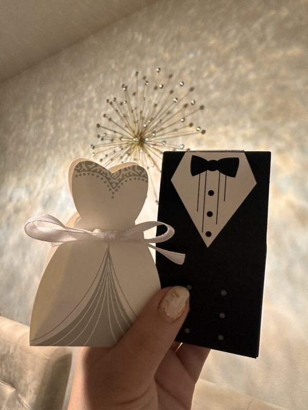 Cajas de dulces de esposo y esposa 👰🏻‍♀️🤵🏻‍♂️🥂