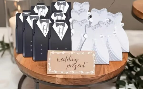 Cajas de dulces de esposo y esposa 👰🏻‍♀️🤵🏻‍♂️🥂 - Image 3
