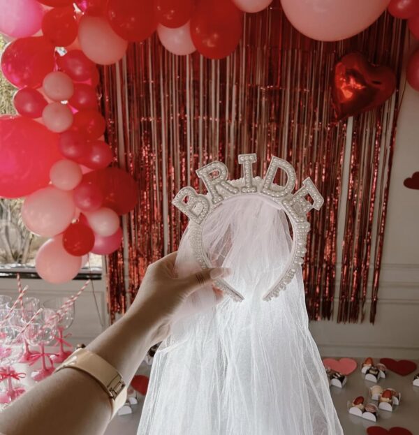 Diadema de velo de perlas bride 👰🏼‍♀️✨ - Image 6