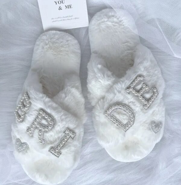Pantuflas Bride con perlas ✨👰🏻‍♀️ - Image 2