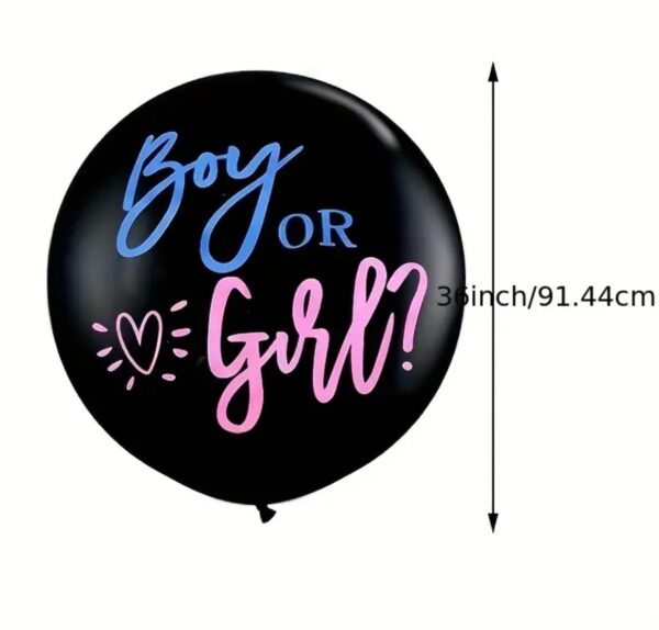 Globo de revelación de género: Boy or girl? 🩷💙 - Image 4
