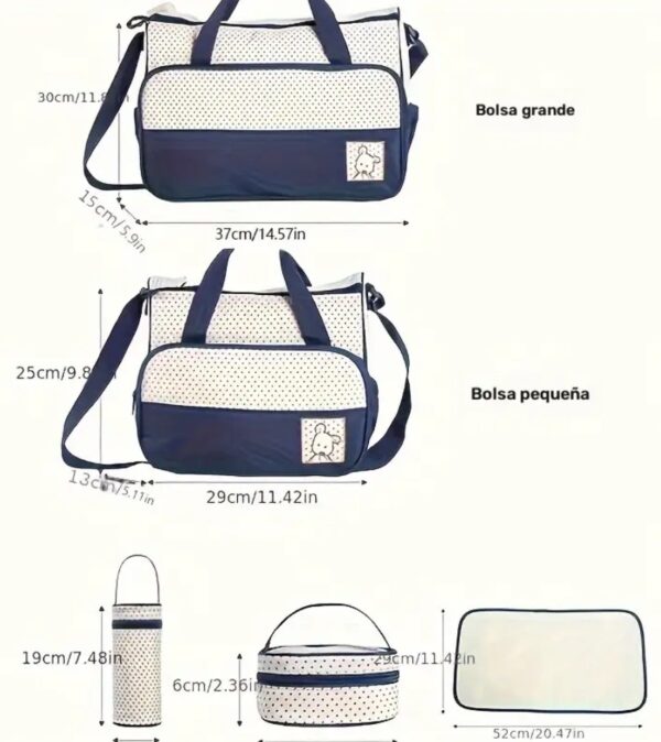 Bolsa multifuncional para mamá  💙 - Image 2