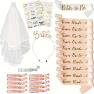 Kit para despedida de soltera con la novia y amigas 🥂🎉👰🏼‍♀️