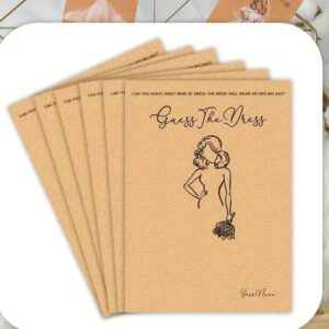 Juego para despedidas de soltera ✨ :  Adivina el vestido de la novia 👰🏻🥂