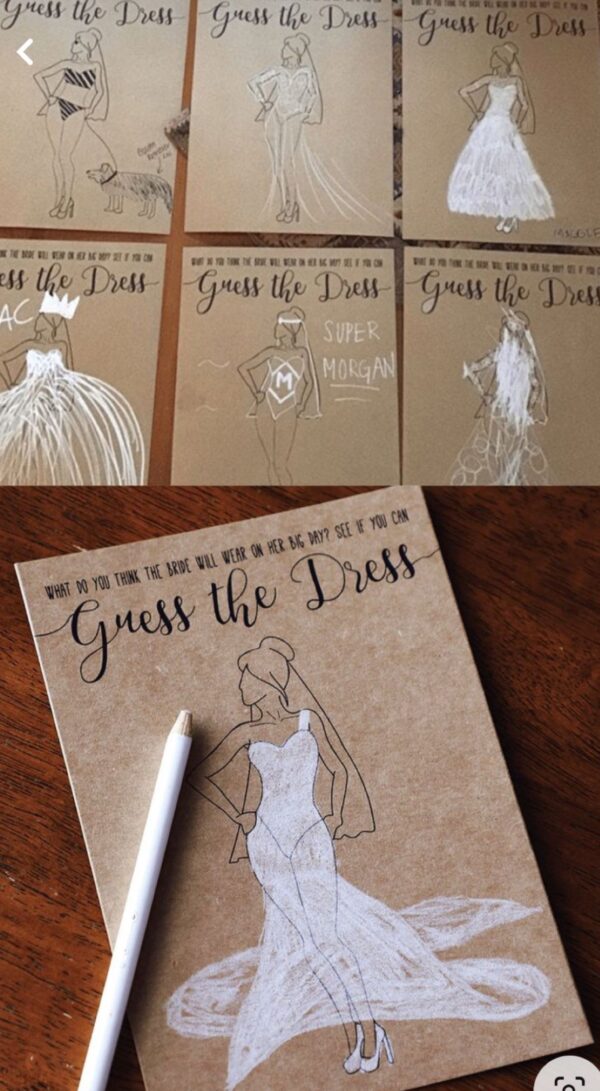 Juego para despedidas de soltera ✨ :  Adivina el vestido de la novia 👰🏻🥂 - Image 4