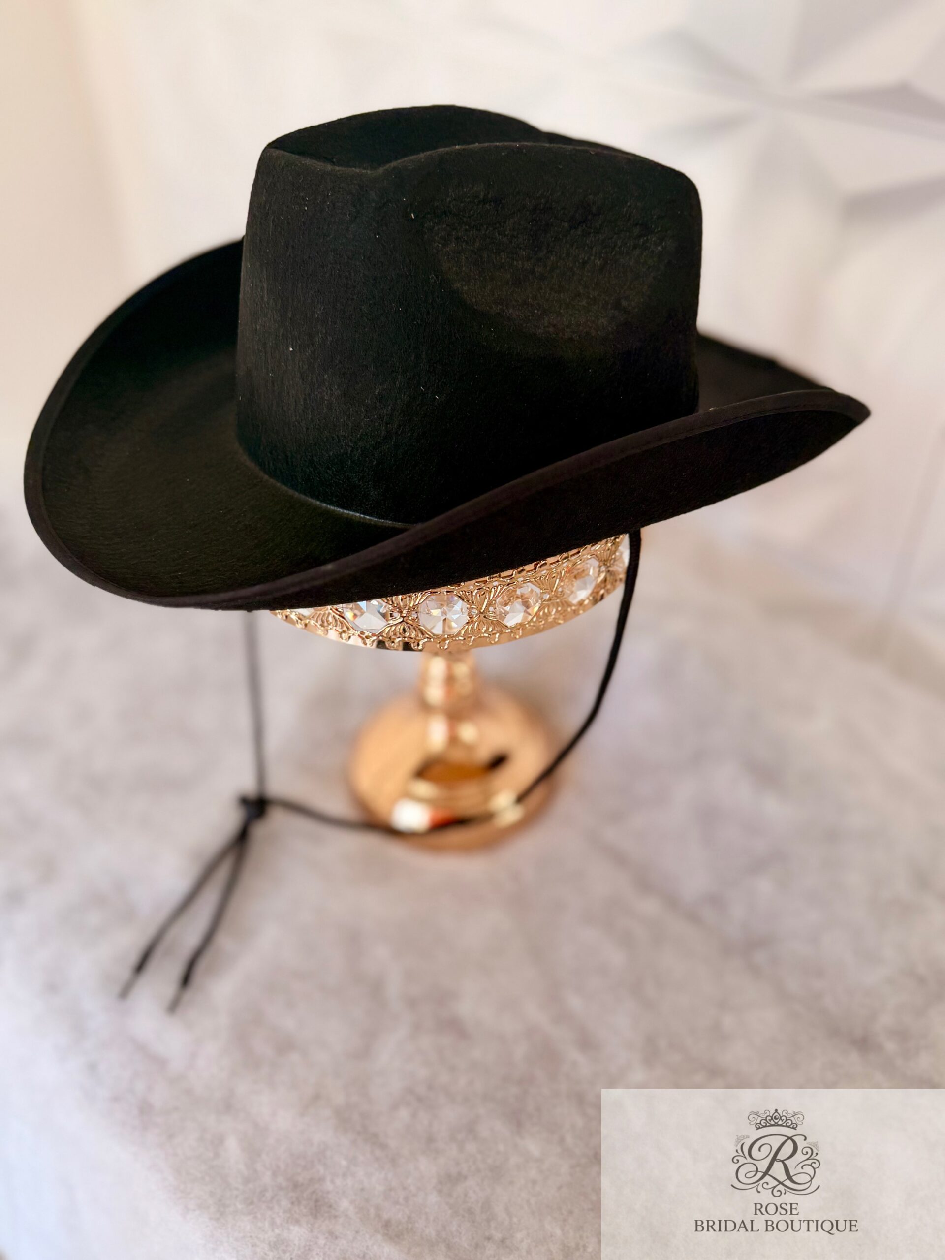 Sombrero color negro para los caballeros - Image 2