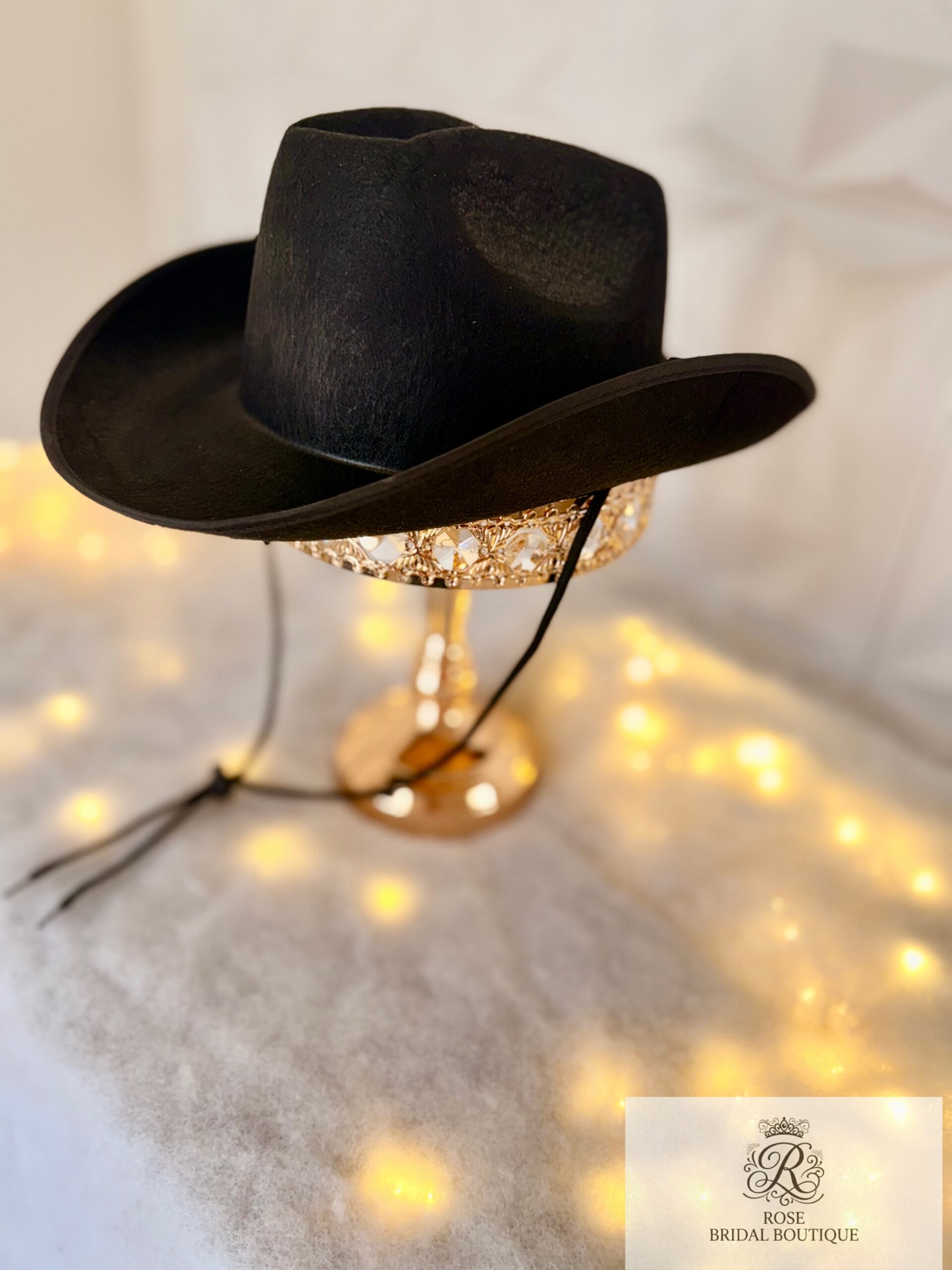 Sombrero color negro para los caballeros